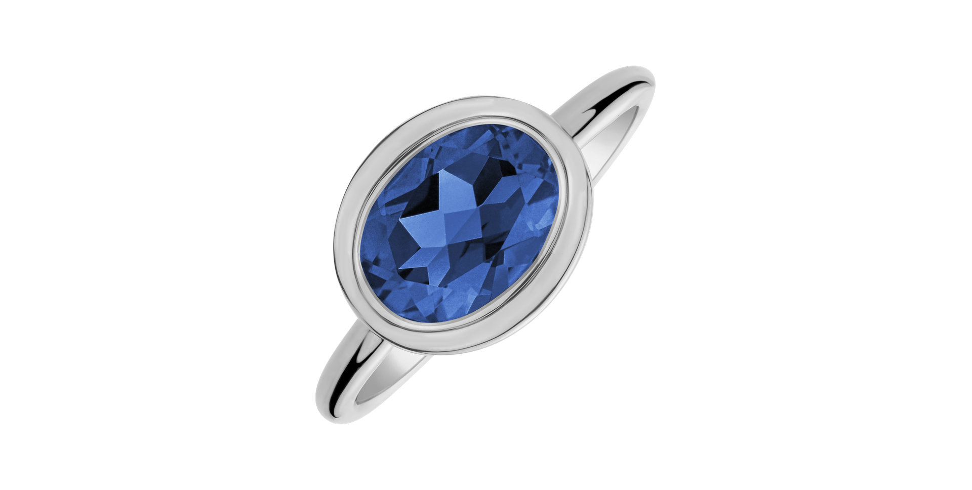 Prsteň s tanzanitom Bonbon