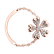 Prsteň s diamantmi Sparkling Flower2