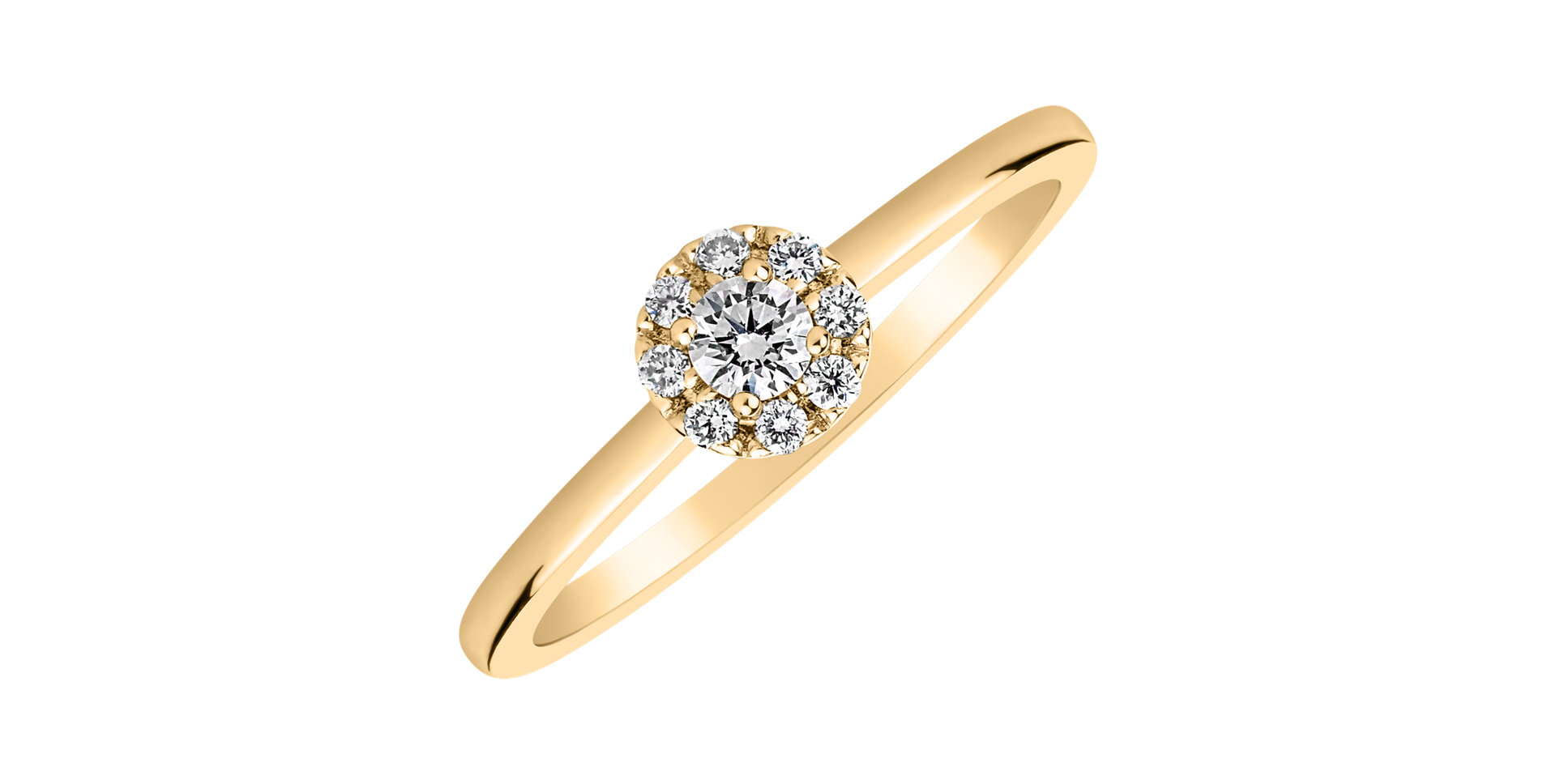 Prsteň s diamantmi Eternal Sparkle