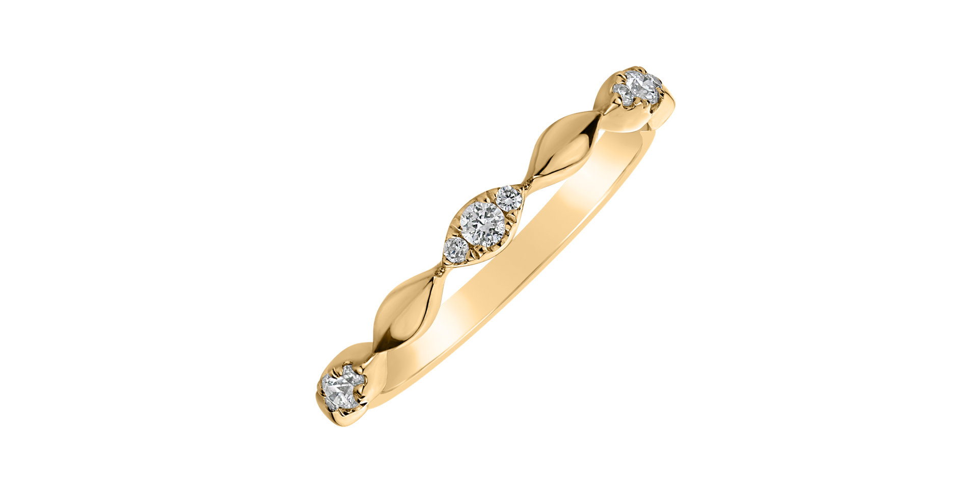 Prsteň s diamantmi Star Attraction