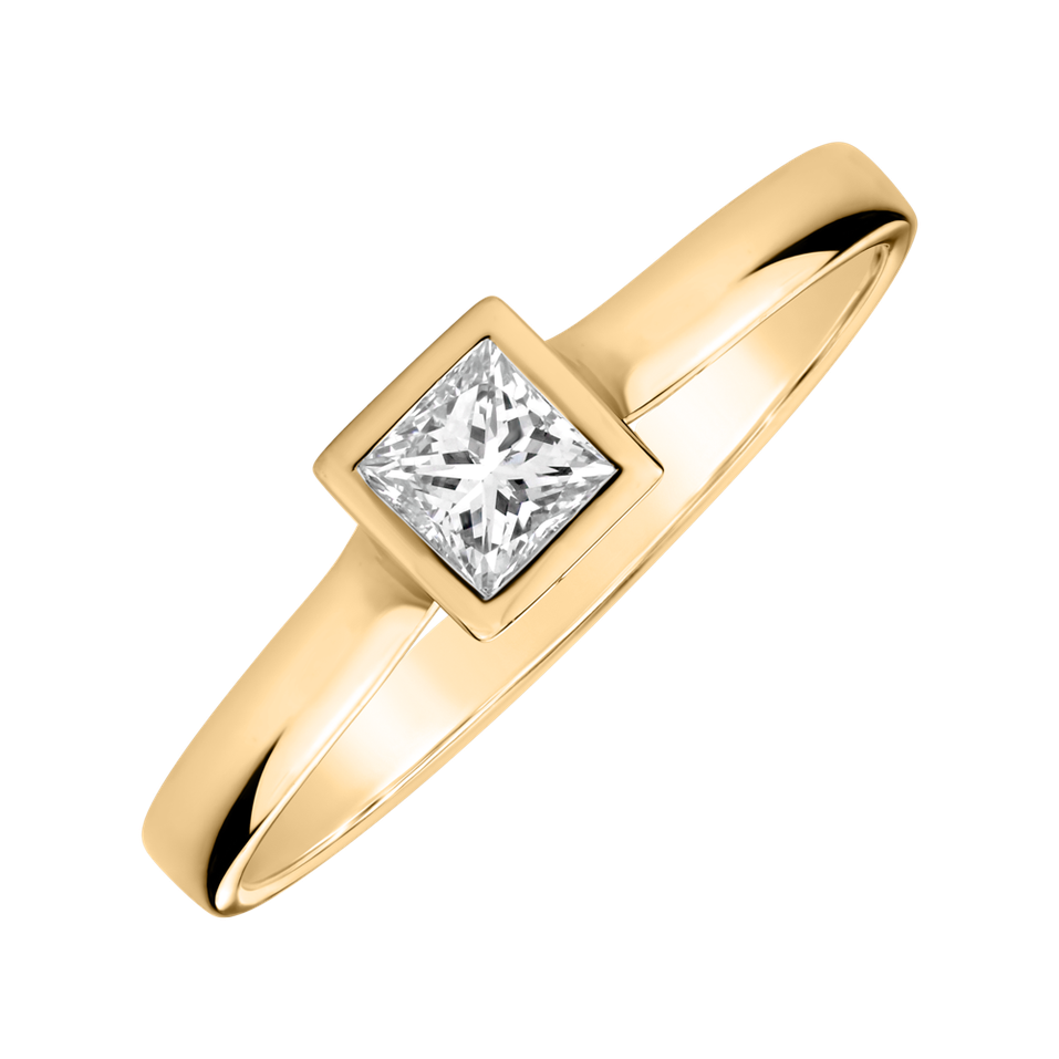 Prsteň s diamantom Brilliant Glow