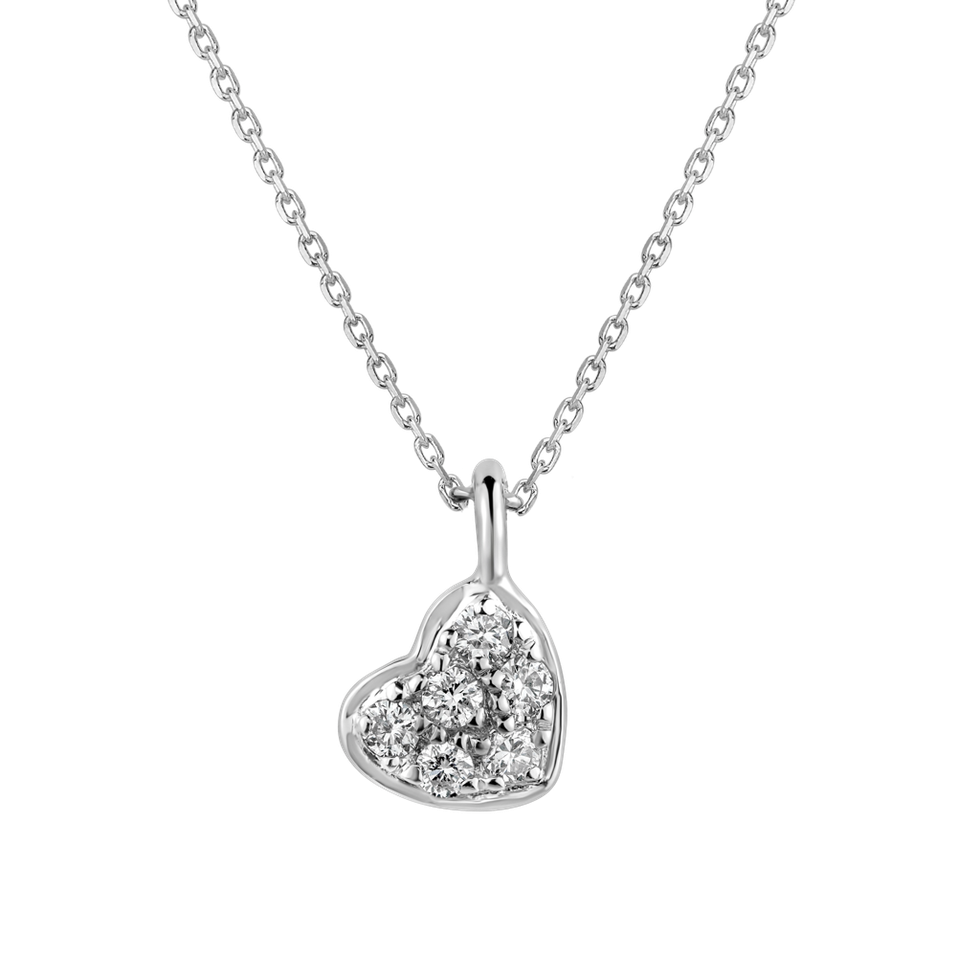 Náhrdelník s diamantmi Amorous Feeling