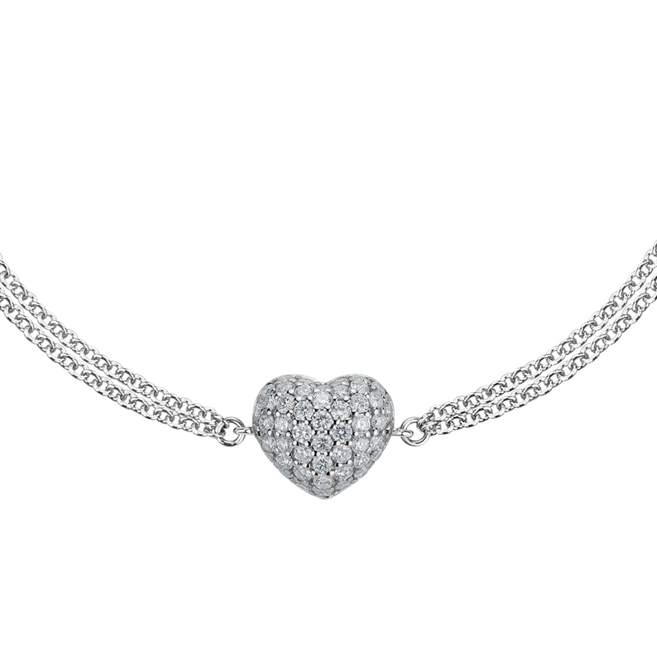 Náramok s diamantmi Love Princess