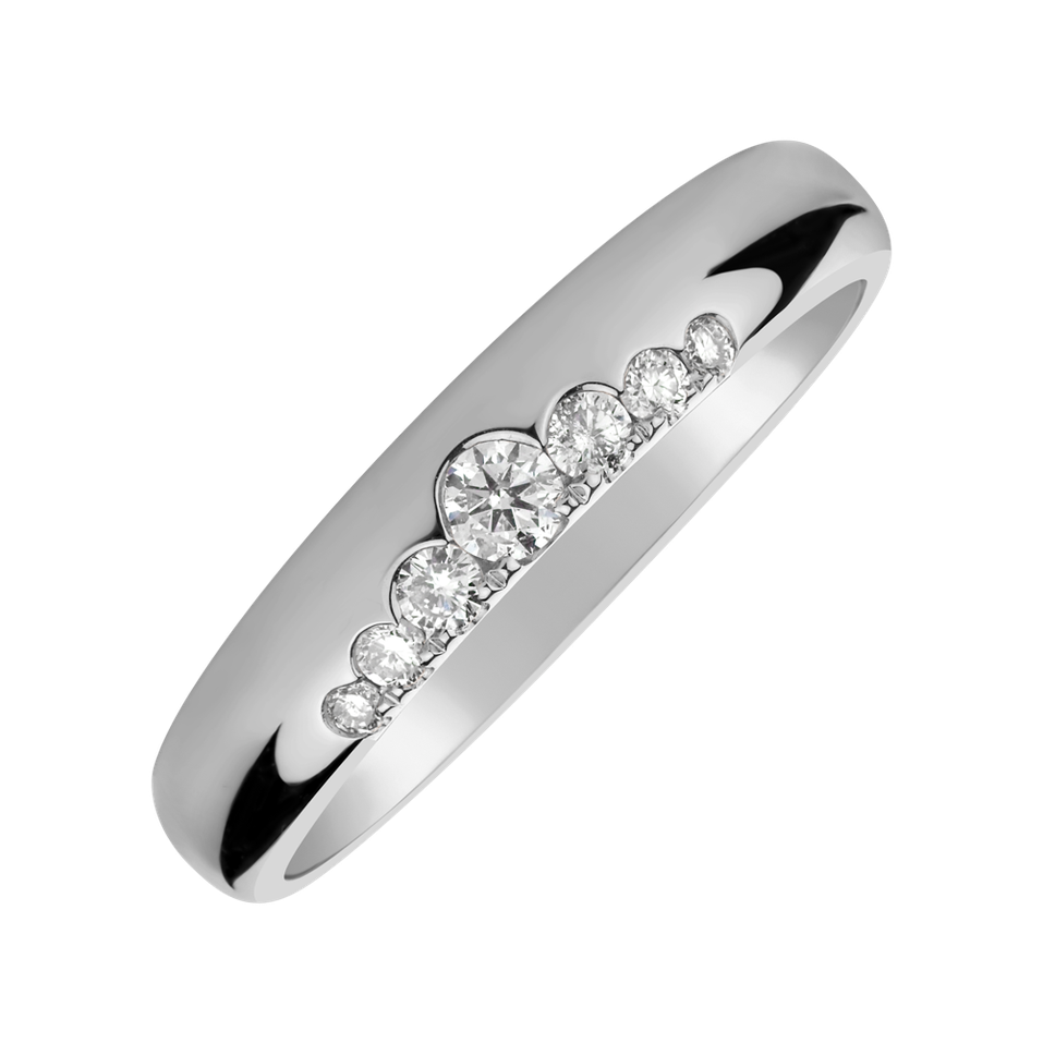 Prsteň s diamantmi Midnight Star