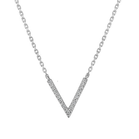 Náhrdelník s diamantmi Velvet Beauty
