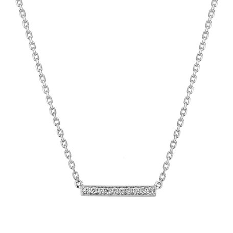 Náhrdelník s diamantmi Majestic Line