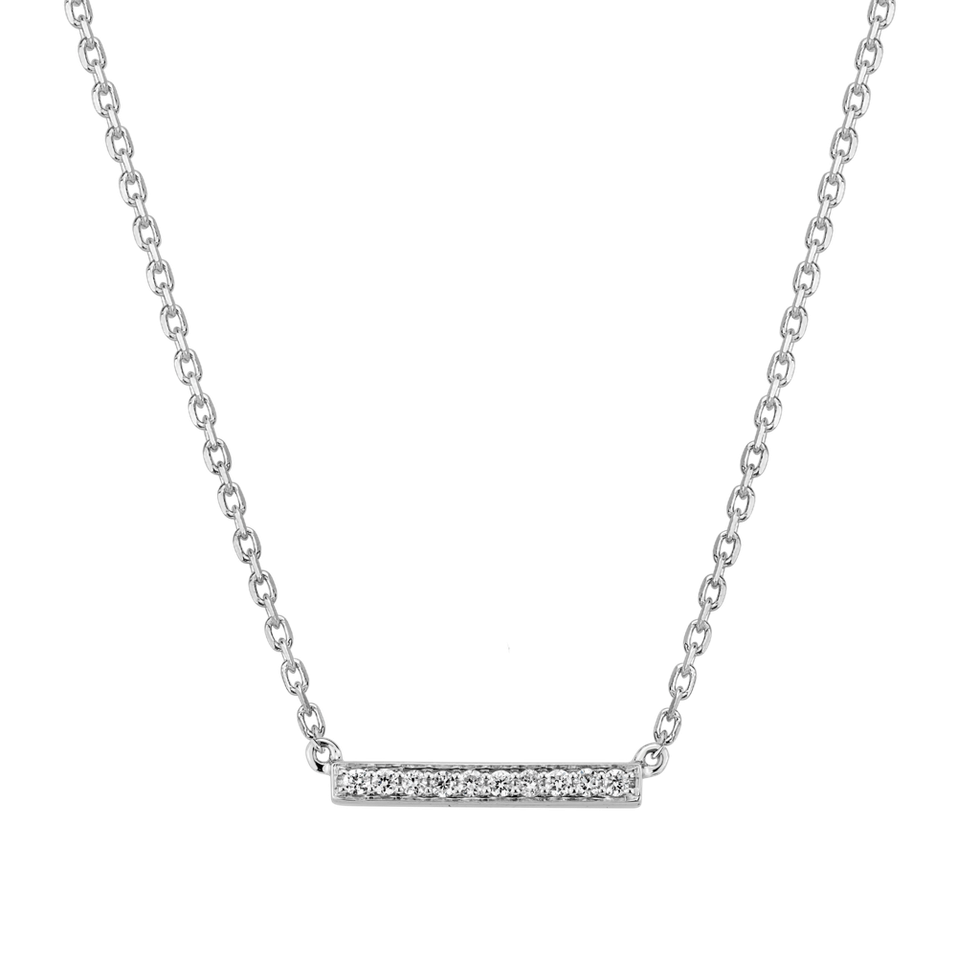 Náhrdelník s diamantmi Majestic Line