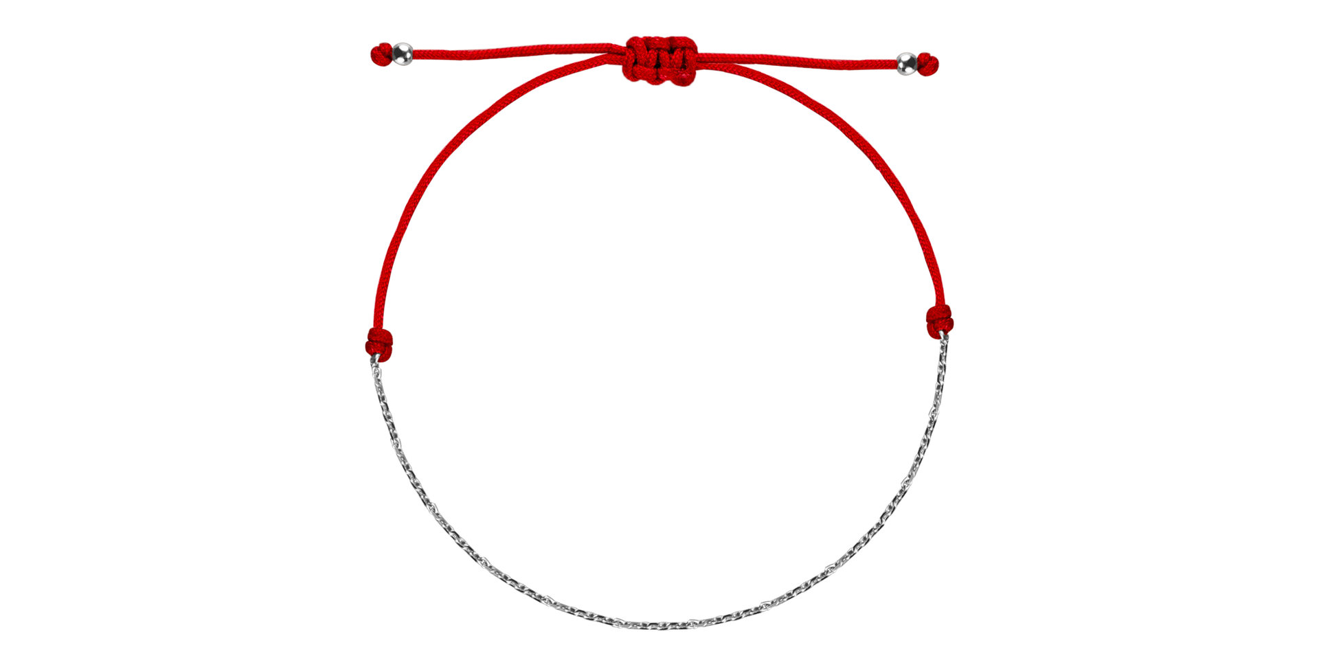 Dámsky náramok so šnúrkou Shiny Chain