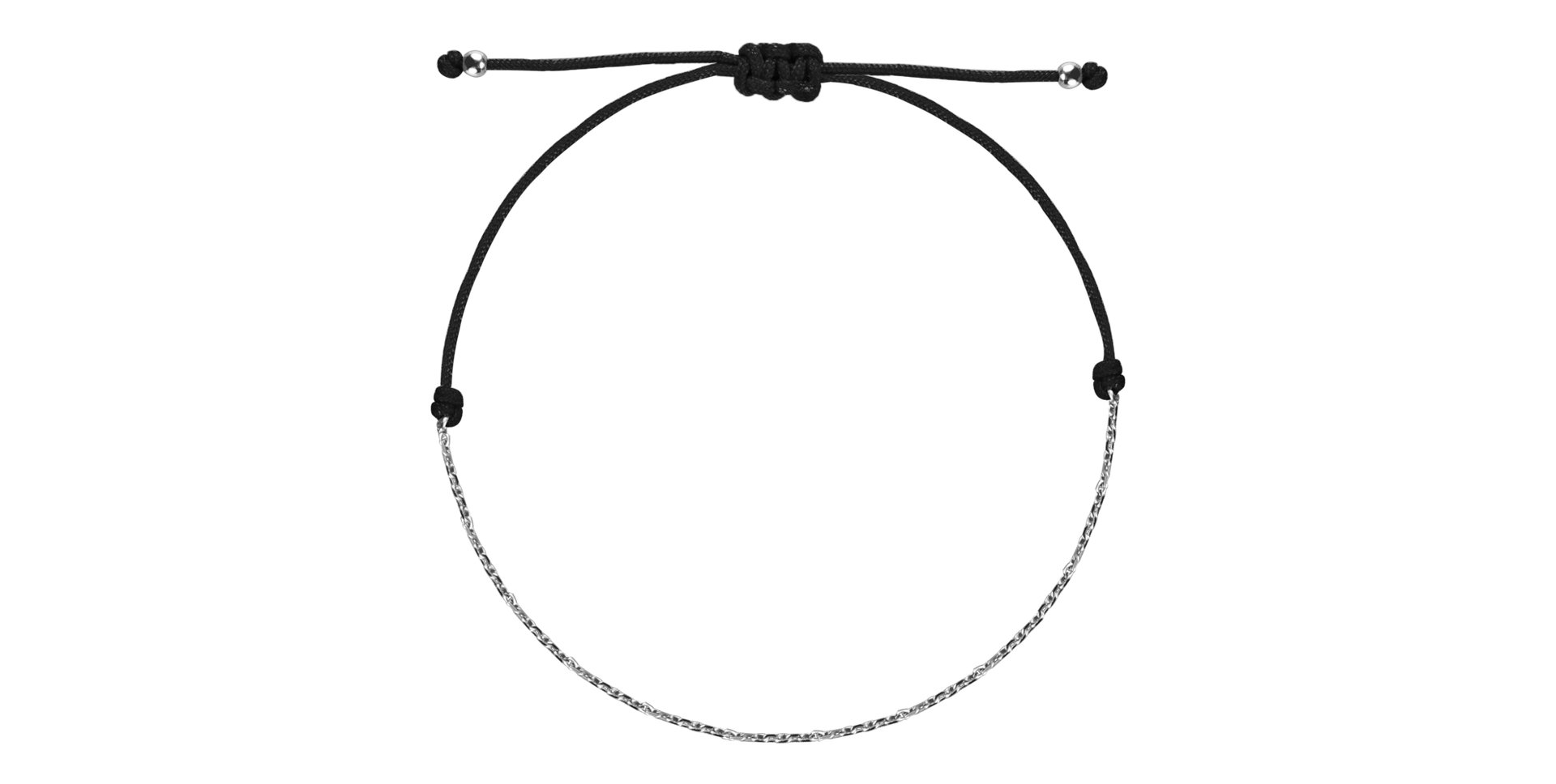 Dámsky náramok so šnúrkou Shiny Chain