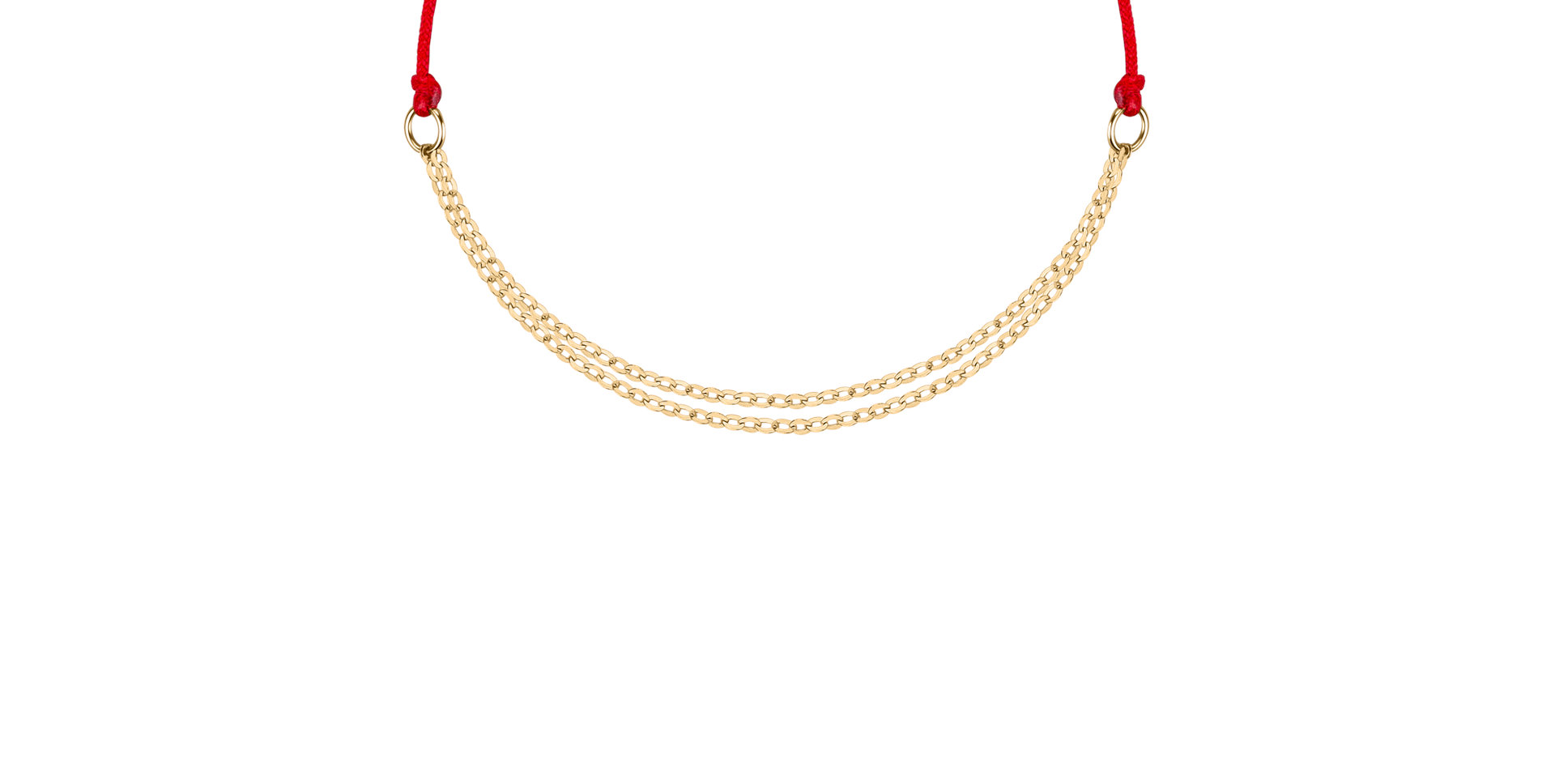 Dámsky náramok so šnúrkou Sparkling Chain