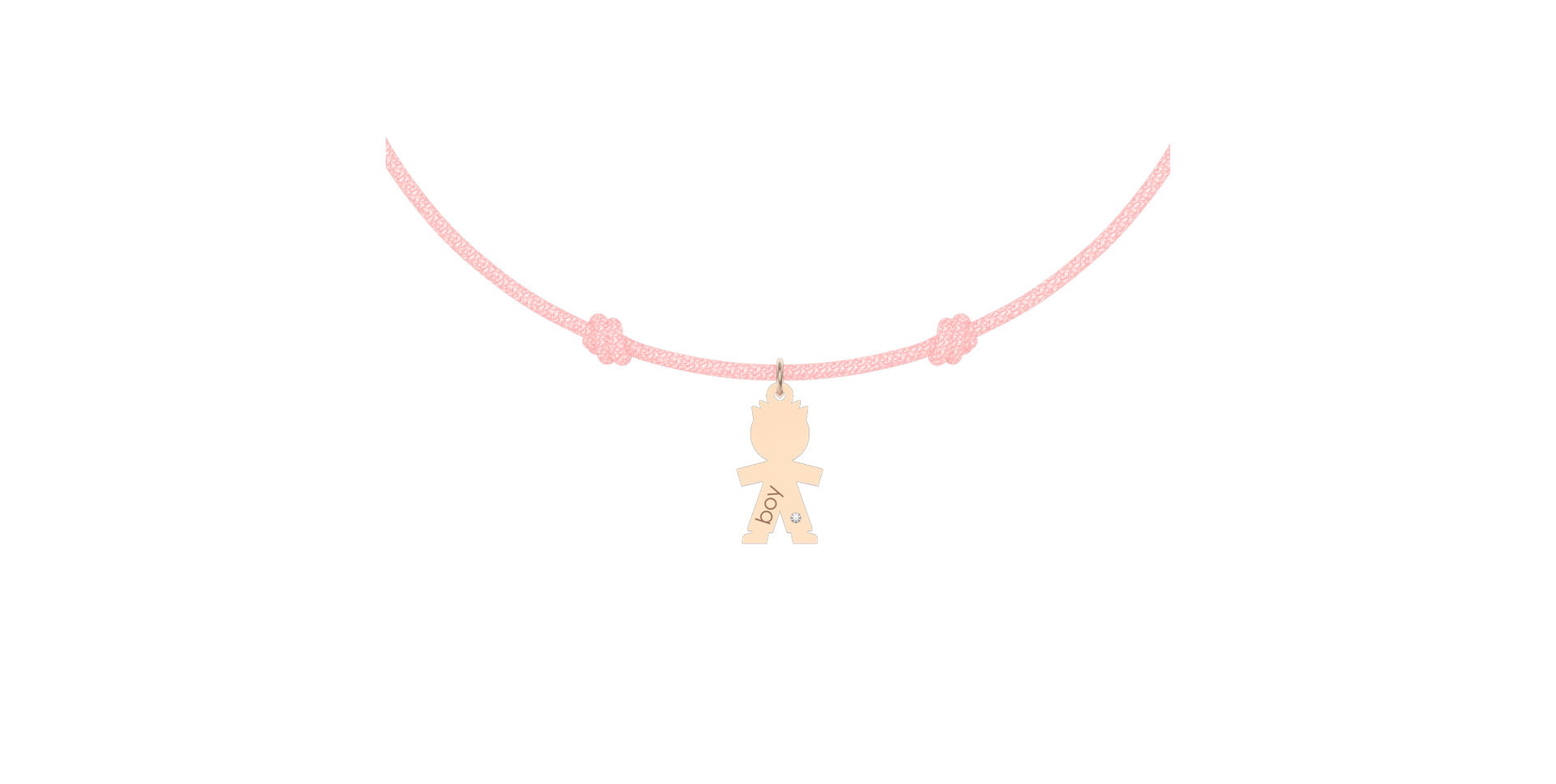 Náramok s diamantom Boy