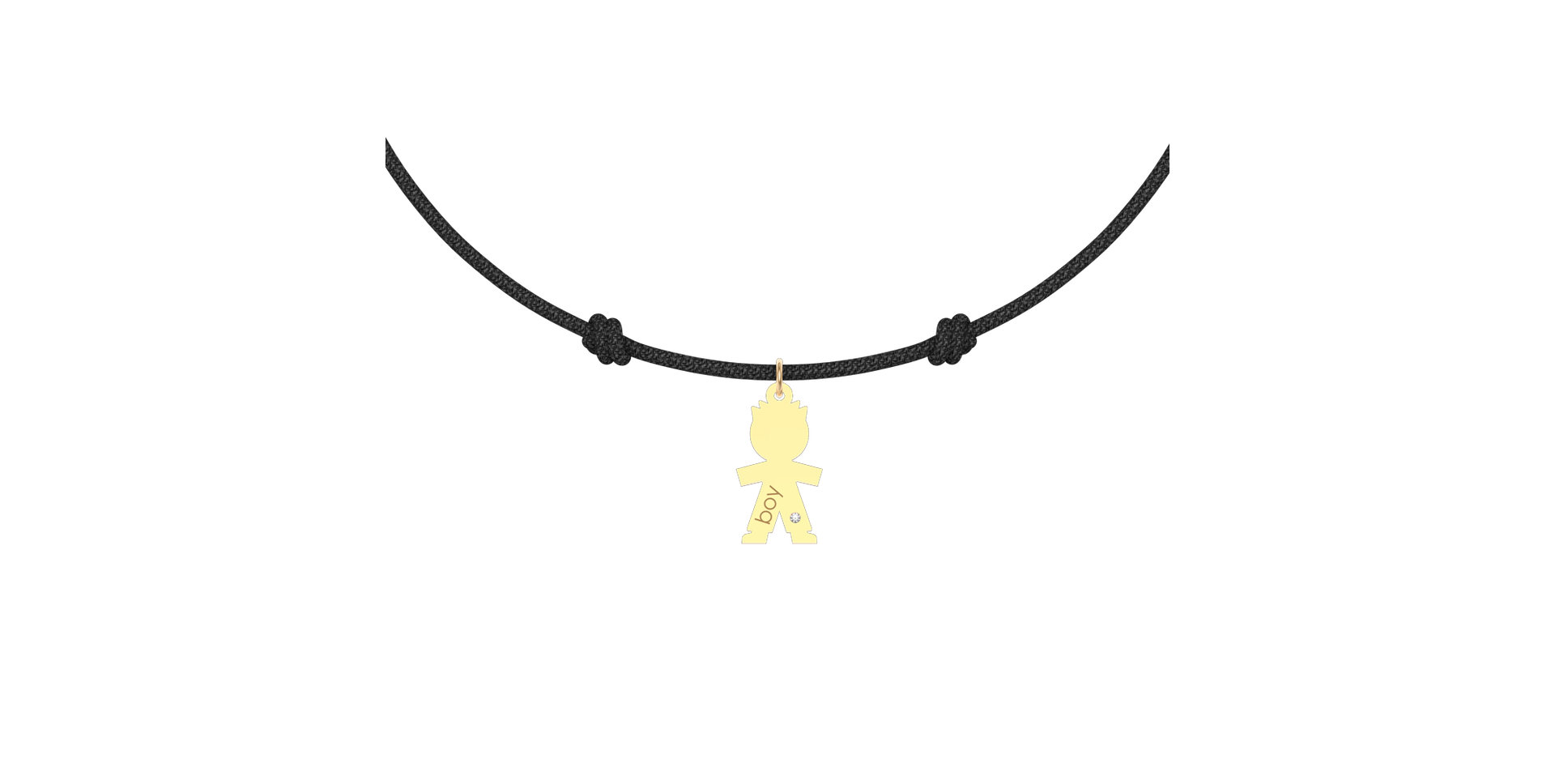 Náramok s diamantom Boy