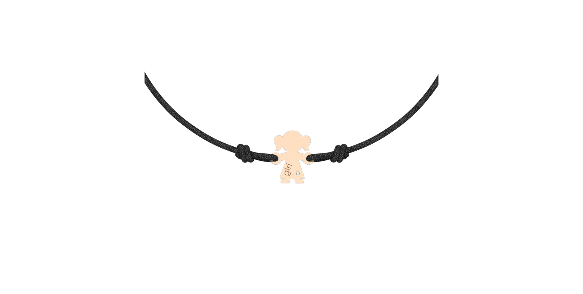 Náramok s diamantom Little Girl