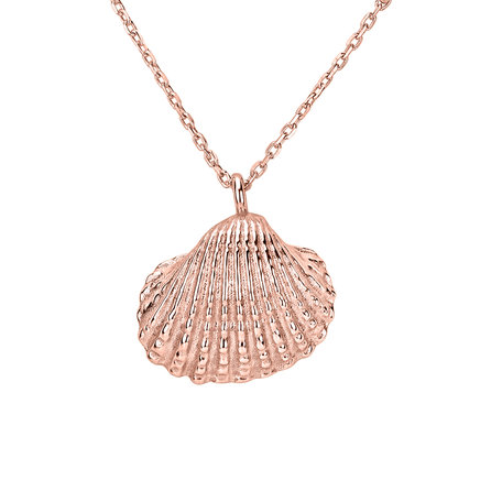 Náhrdelník s diamantom Luxury Clam