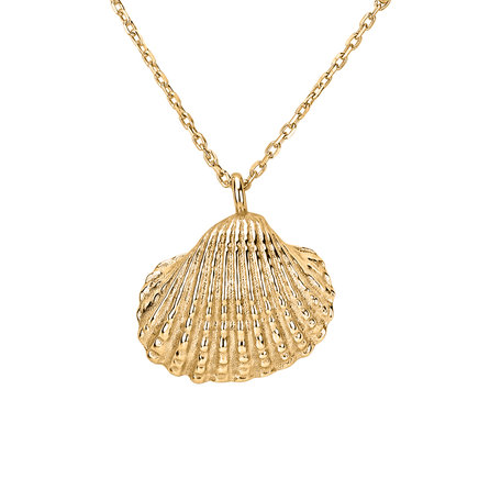 Náhrdelník s diamantom Luxury Clam