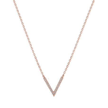 Náhrdelník s diamantmi Velvet Beauty