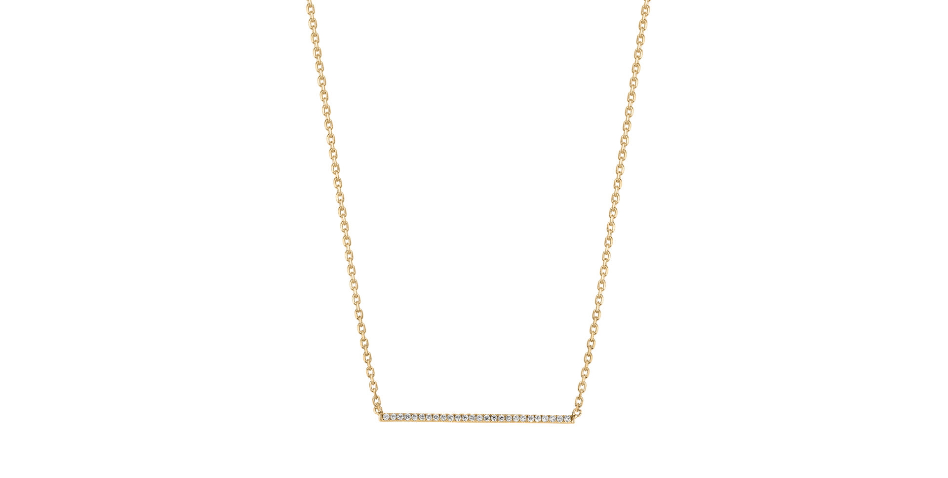 Náhrdelník s diamantmi Mellow Desire