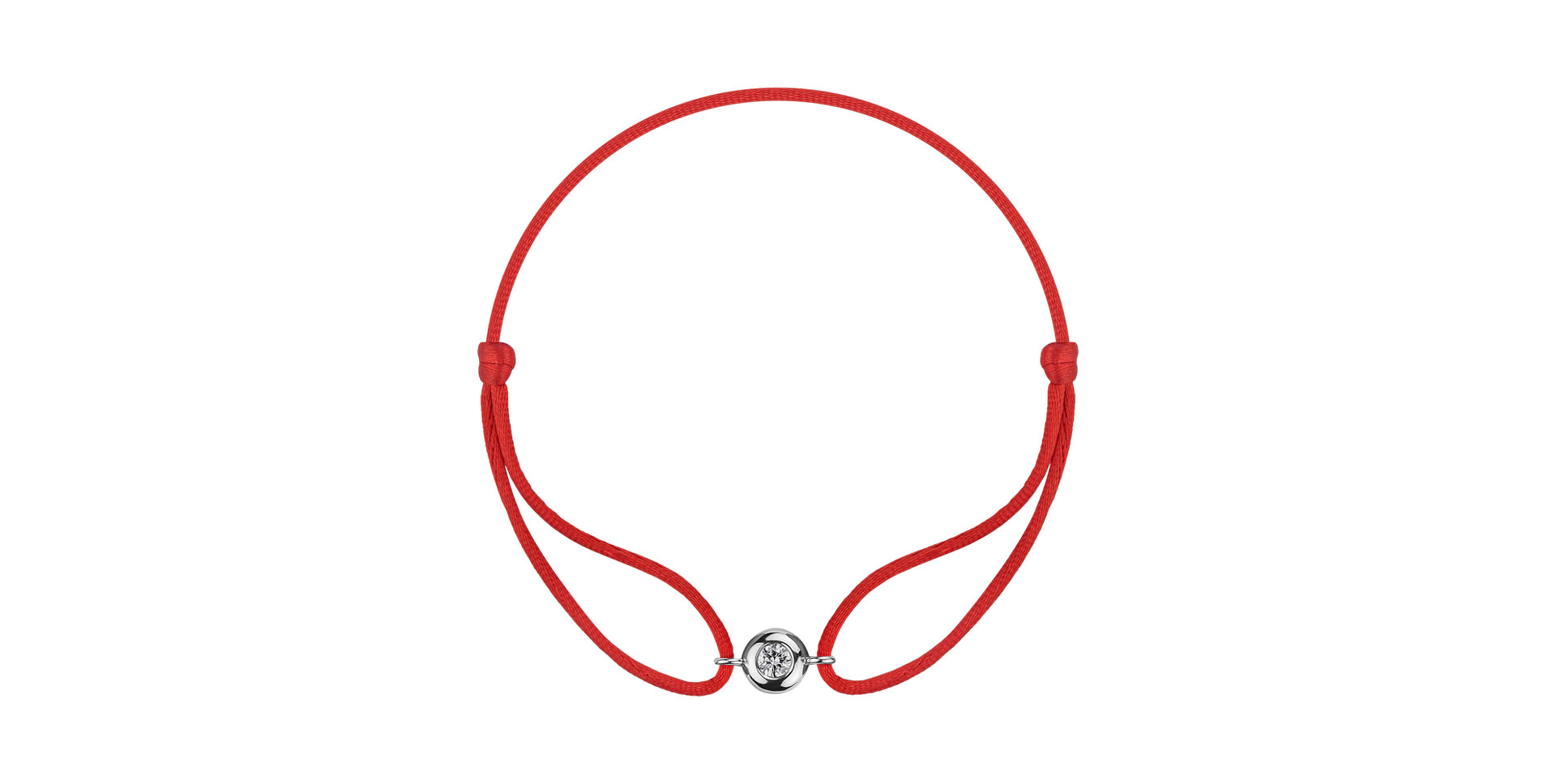 Diamantový náramok so šnúrkou Drop