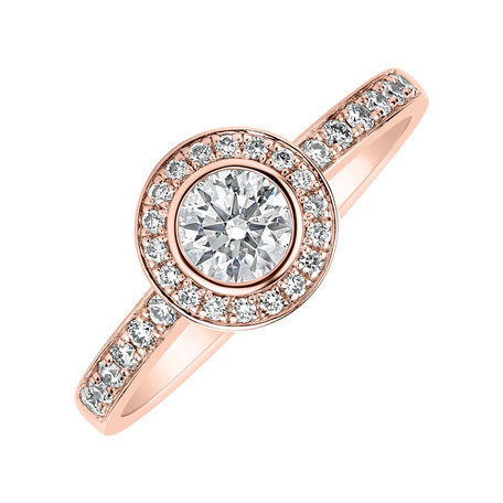 Prsteň s diamantmi Sparkling Highness