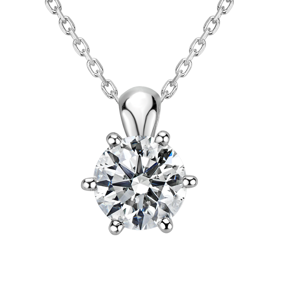 Prívesok s diamantom Eternal Drop