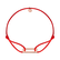 Náramok s diamantom a šnúrkou Rectangle2