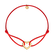 Náramok s diamantom a šnúrkou Heart2