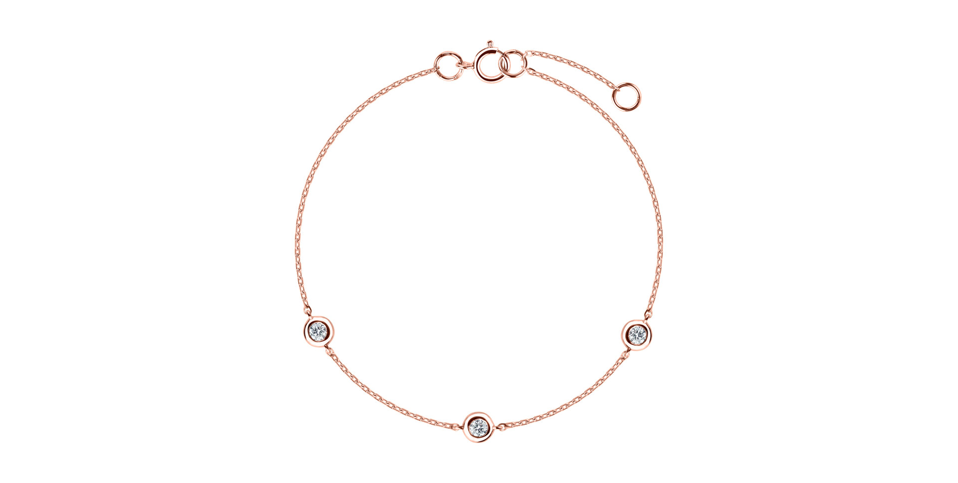 Náramok s diamantmi Sparkling Dots