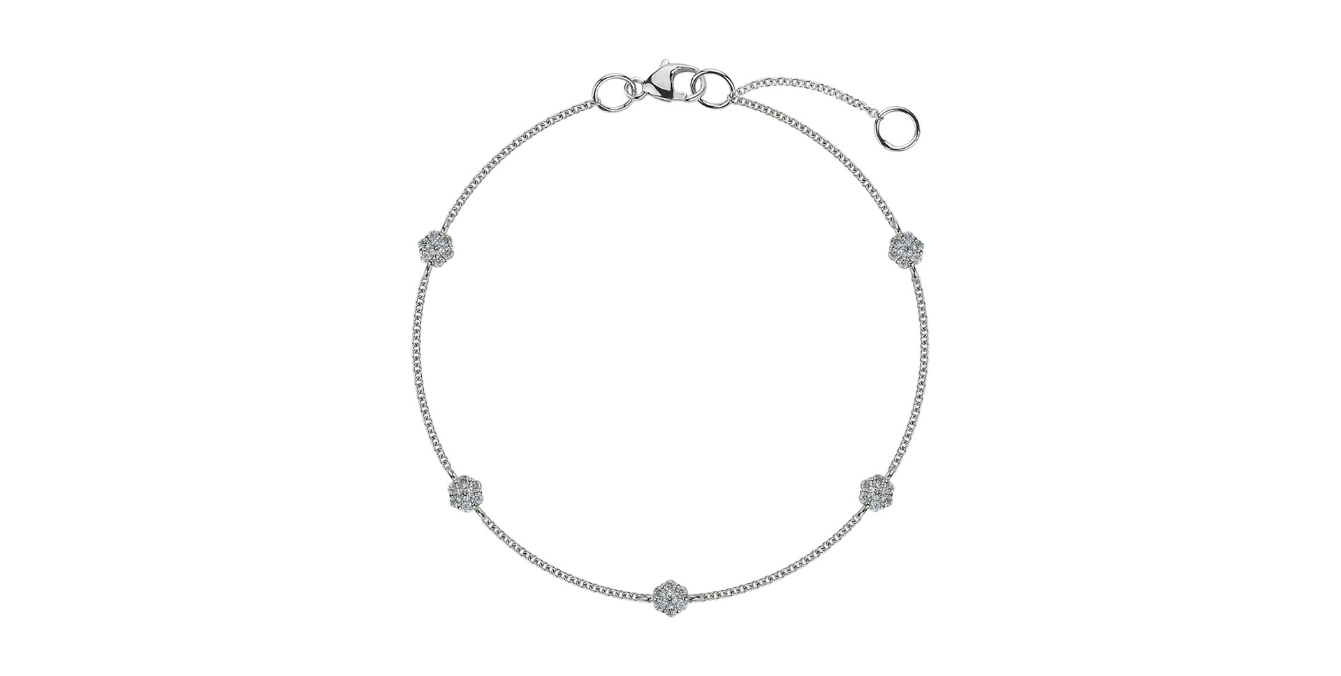 Náramok s diamantmi Evening Sky