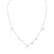 Náhrdelník s diamantom Circles of Hearth2