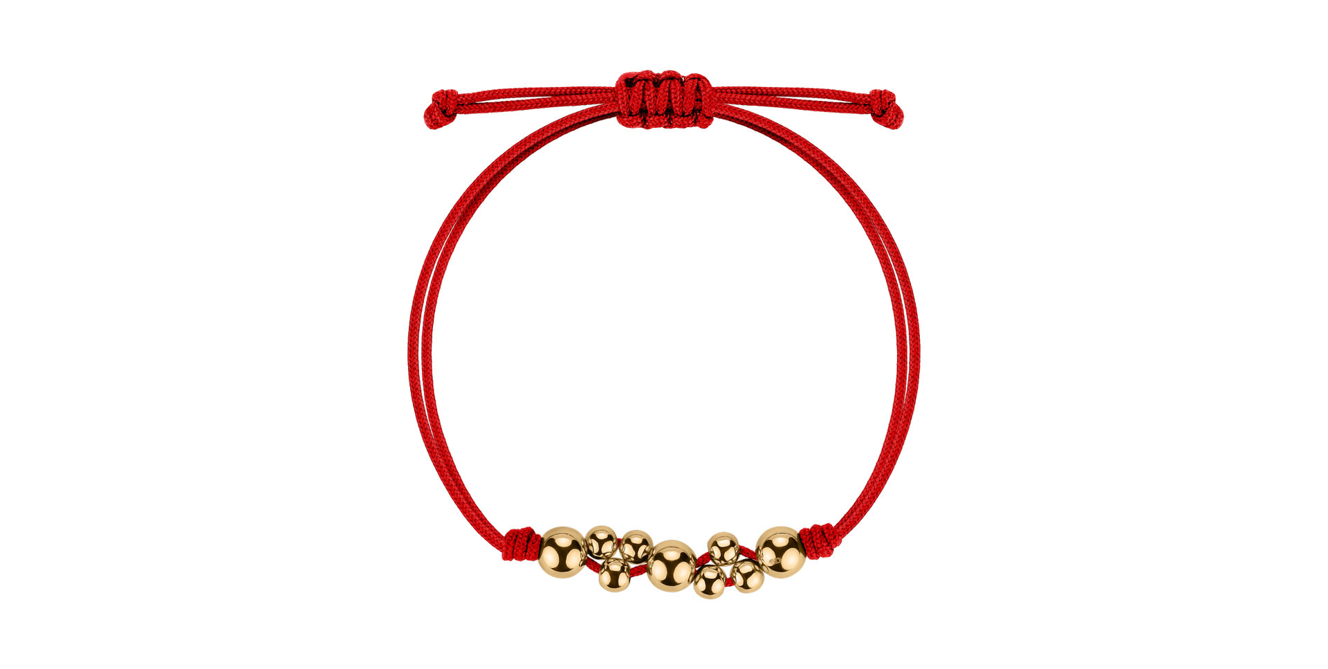 Dámsky náramok so šnúrkou Bubble Shamballa