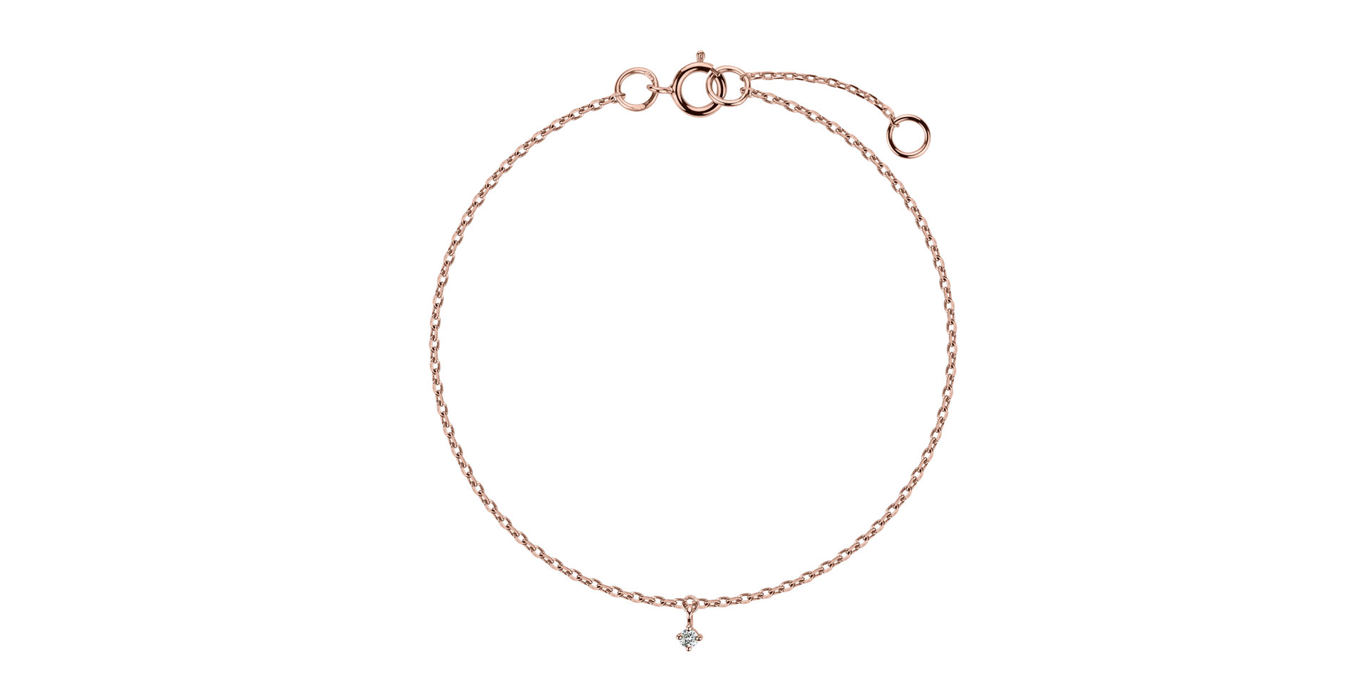 Náramok s diamantom Waltz