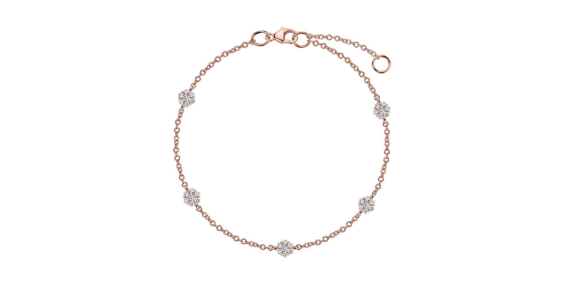 Náramok s diamantmi Evening Sky