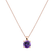Náhrdelník s ametystom brazil Monsoon Bonbon2