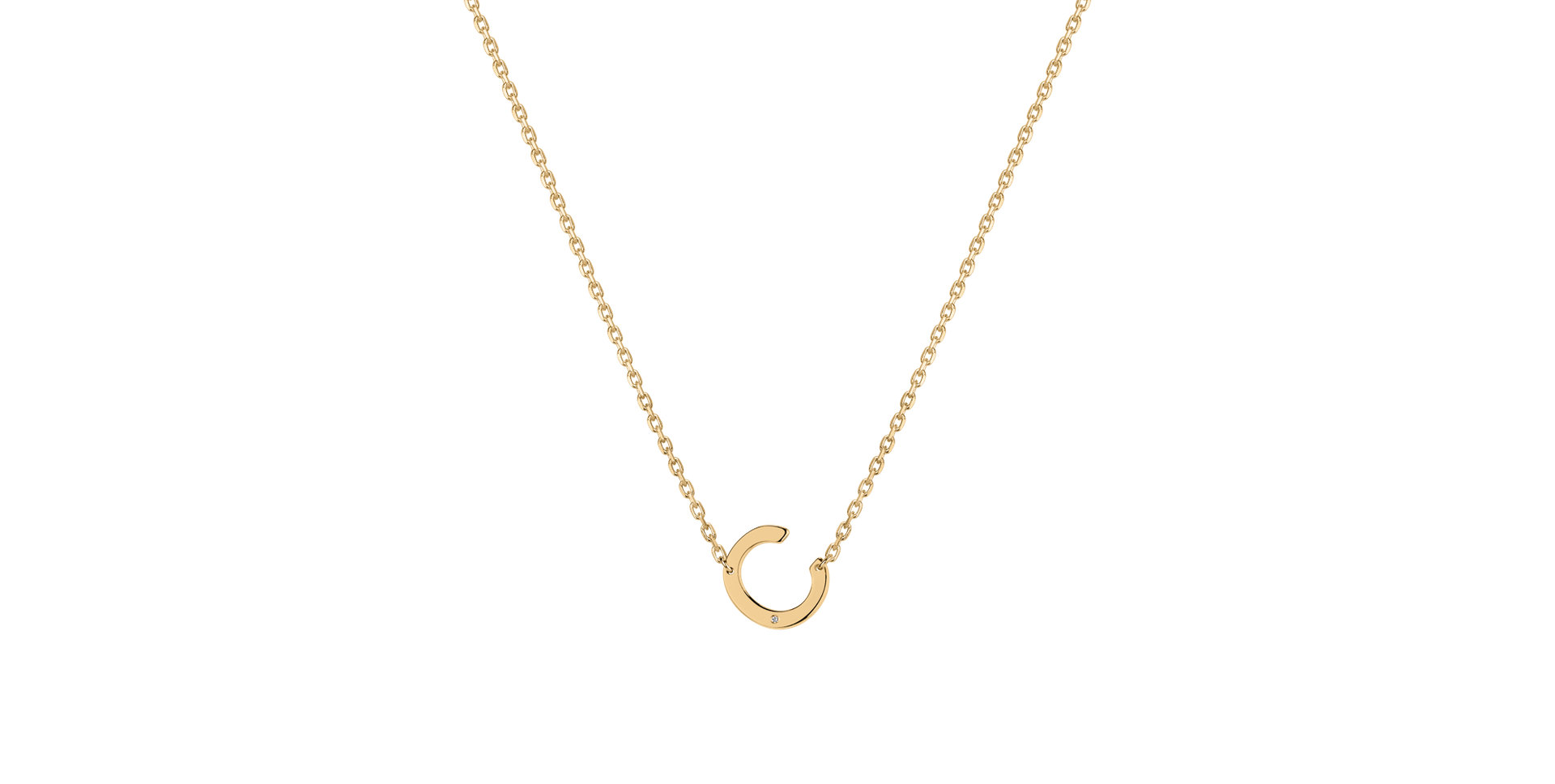 Náhrdelník s diamantom Big Laser Line C