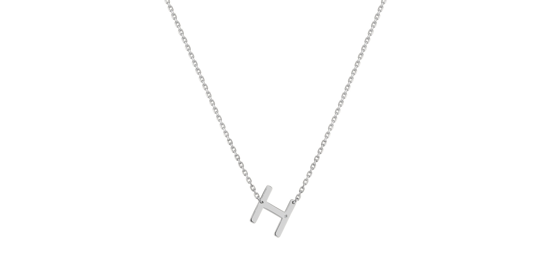 Náhrdelník s diamantom Big Laser Line H