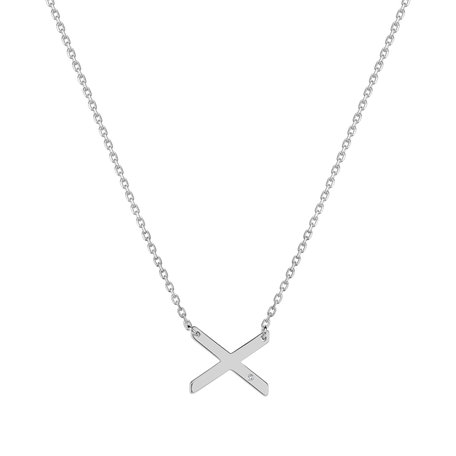 Náhrdelník s diamantom Big Laser Line X