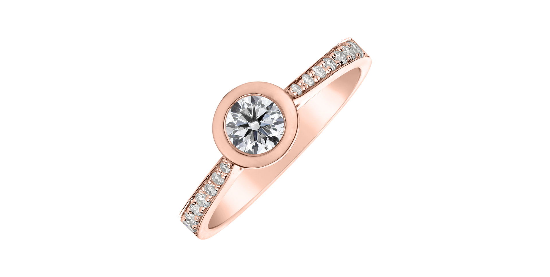 Prsteň s diamantmi Space Love