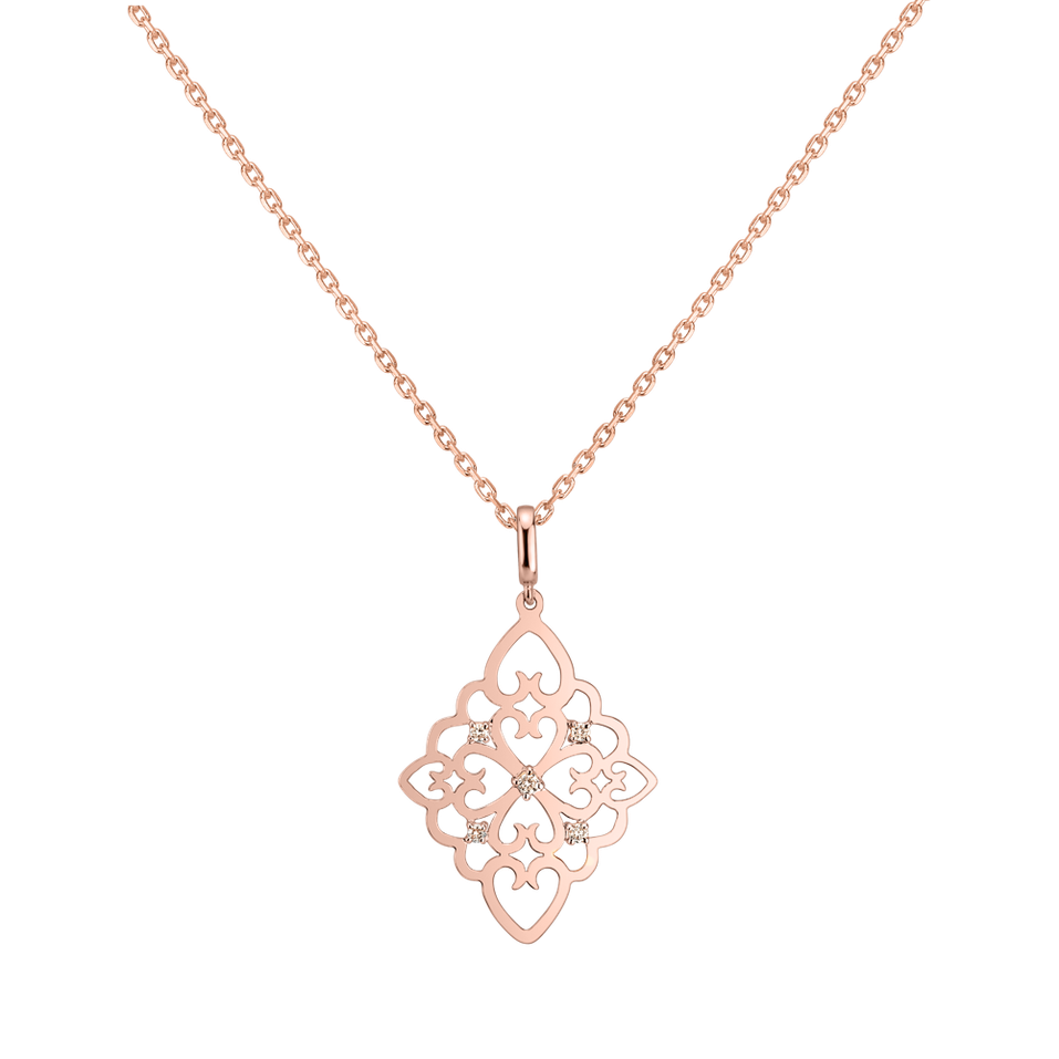 Prívesok s diamantmi Folk Treasure