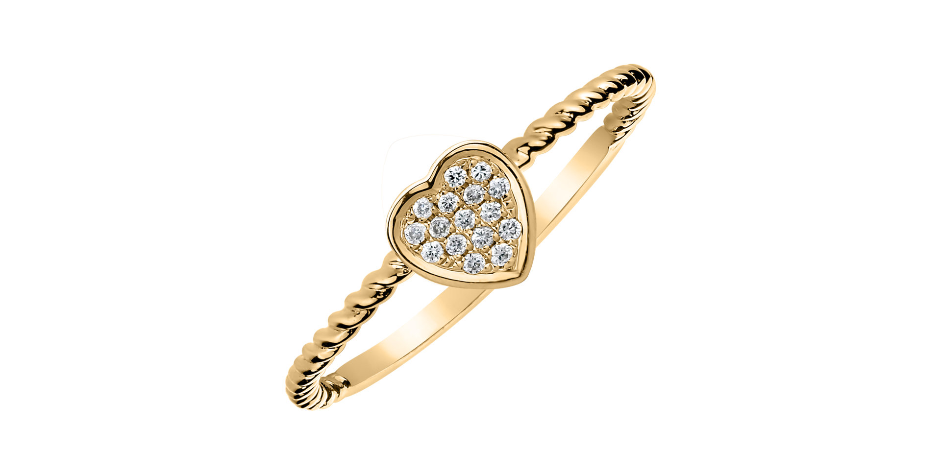 Prsteň s diamantmi Endless Love