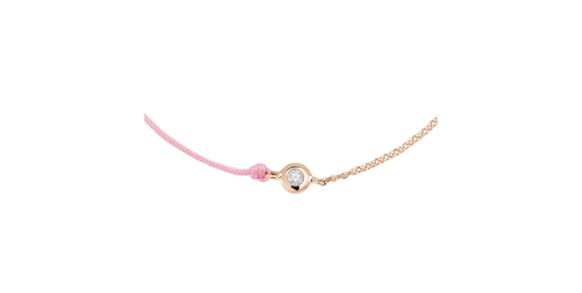 Diamantový náramok so šnúrkou Effect Diamond