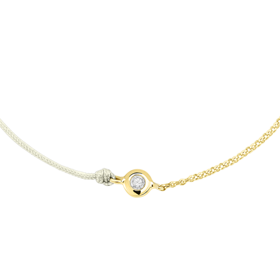 Diamantový náramok so šnúrkou Effect Diamond