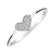 Prsteň s diamantmi Shiny Heart2