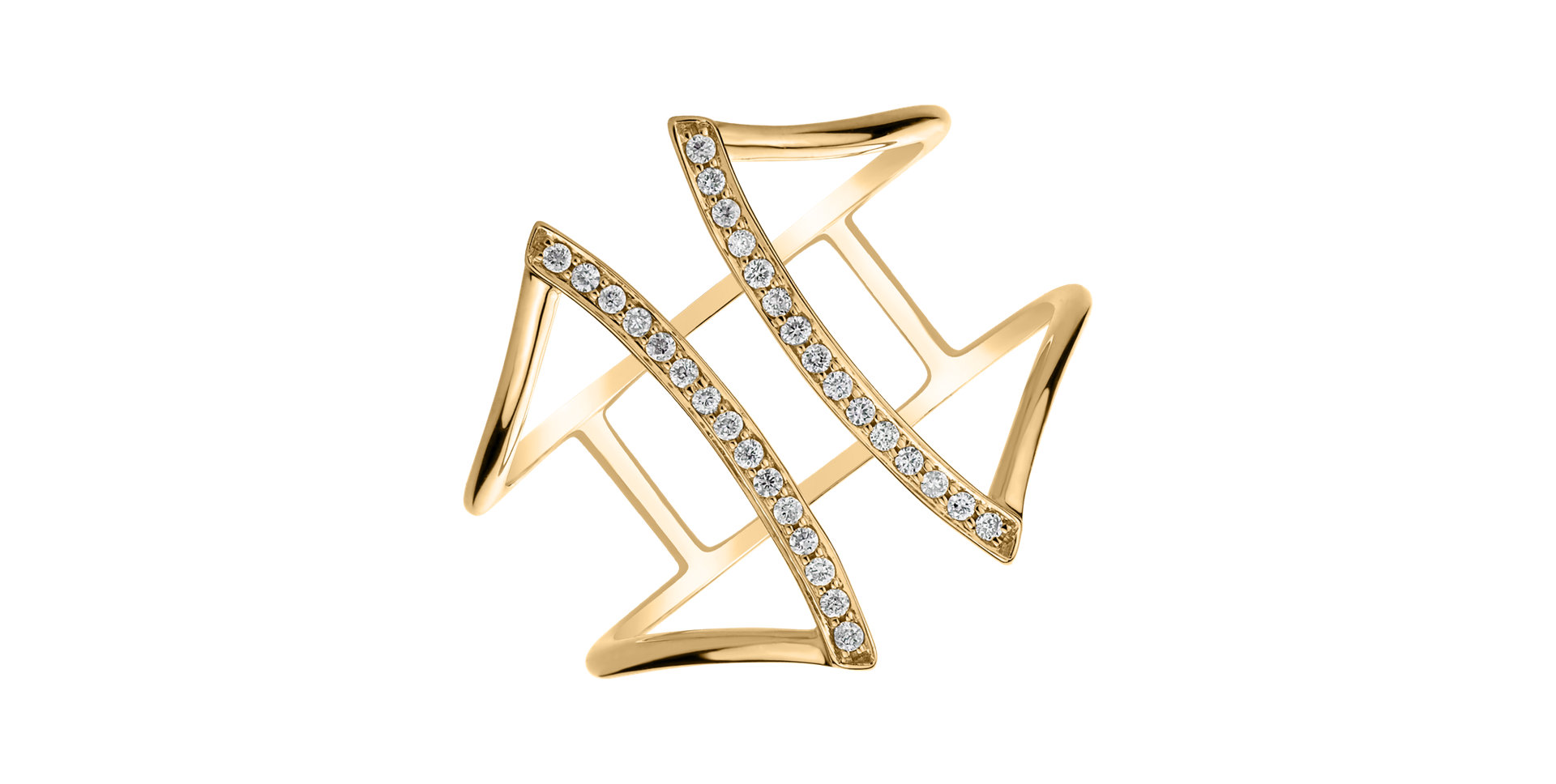 Prsteň s diamantmi Loyal Belle