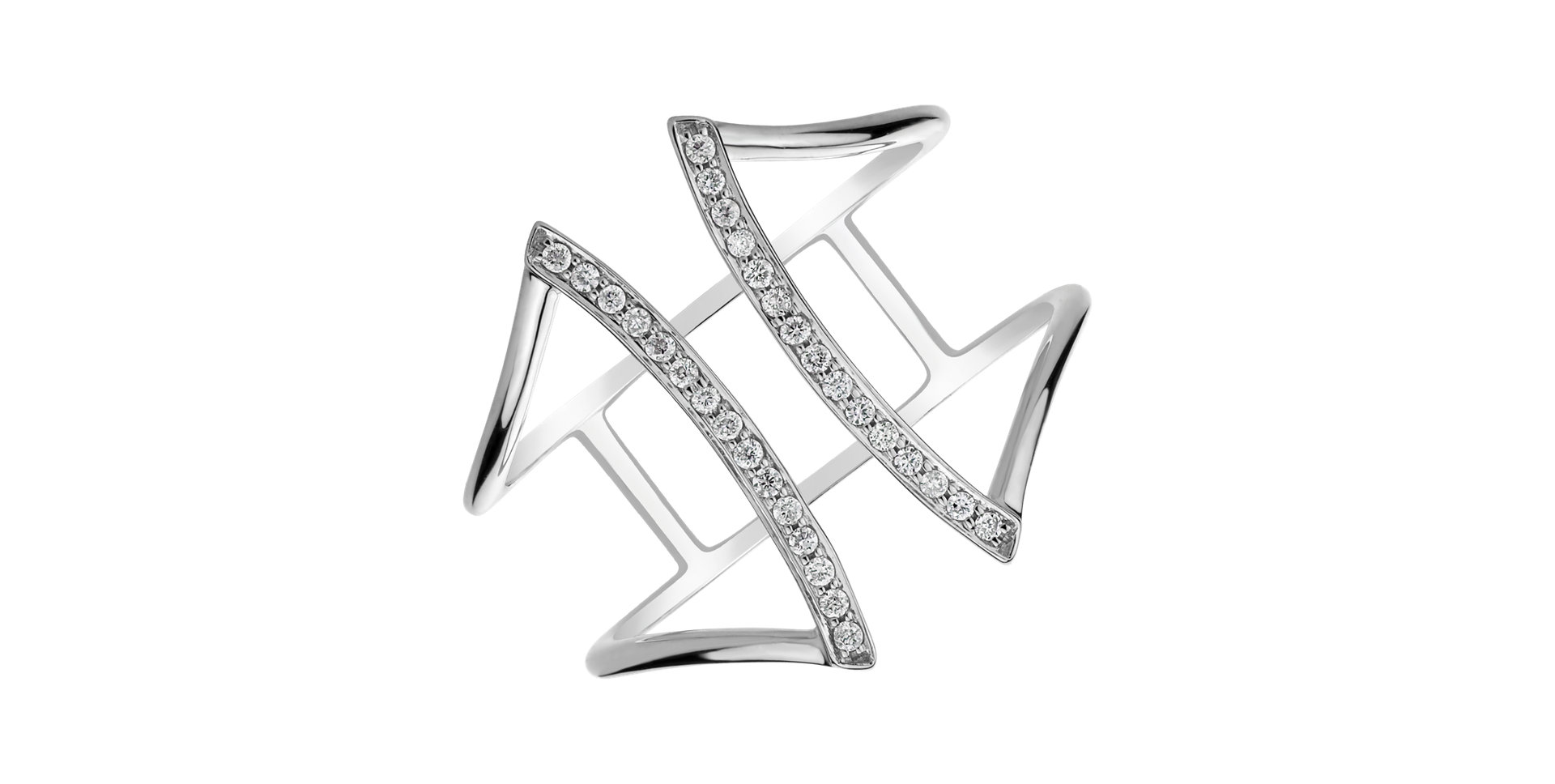 Prsteň s diamantmi Loyal Belle