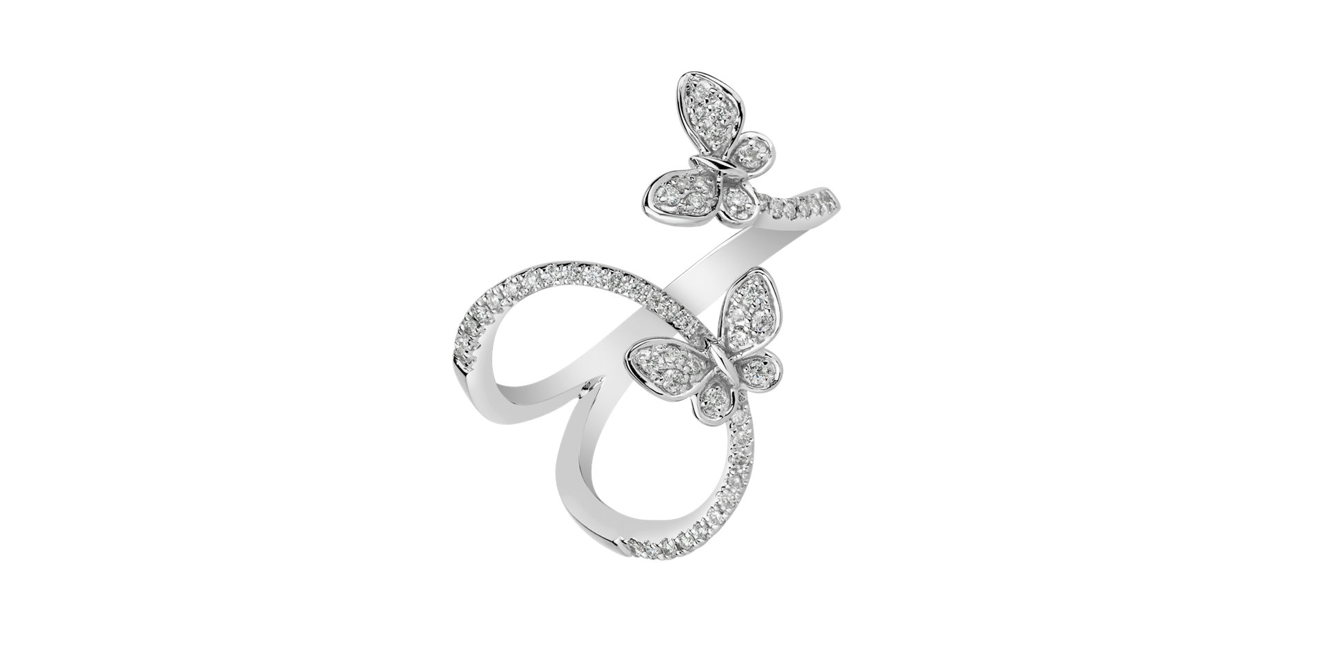 Prsteň s diamantmi Innocent Grace