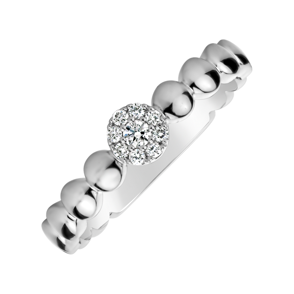 Prsteň s diamantmi Bubble Glow
