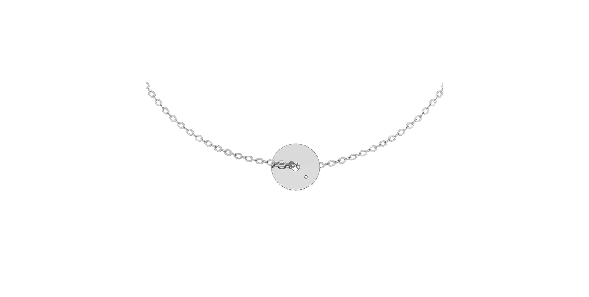 Náramok s diamantom Eternity