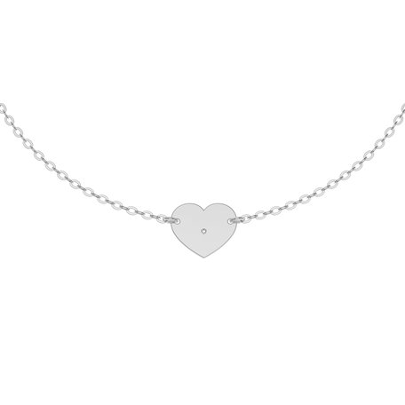 Náramok s diamantom My Heart