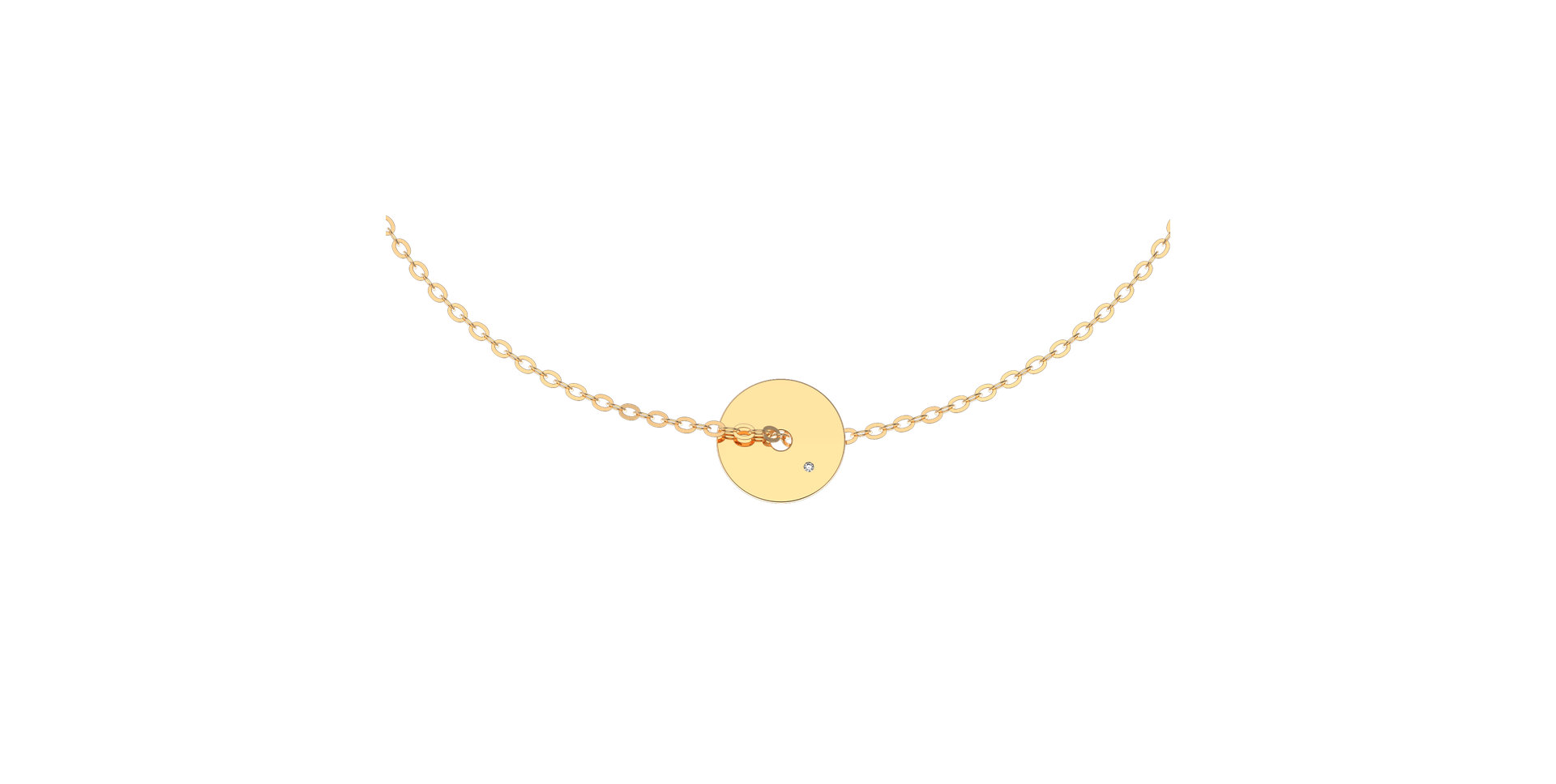 Náramok s diamantom Eternity