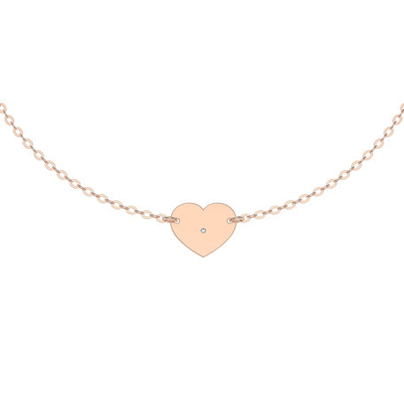 Náramok s diamantom My Heart